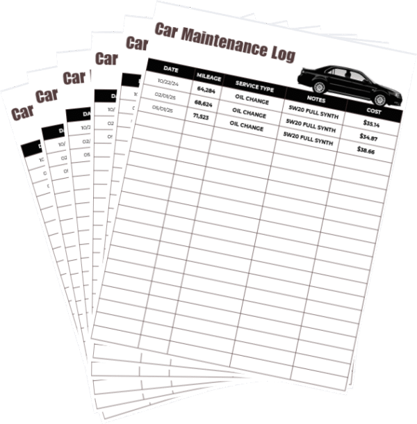 Car Maintenance Log